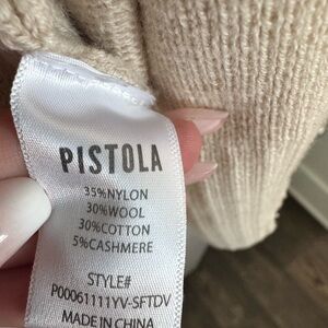 Pistola Women's Beige Sweater Vest